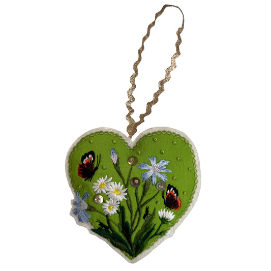Tiny World Embroidered & Embellished Hanging Decoration