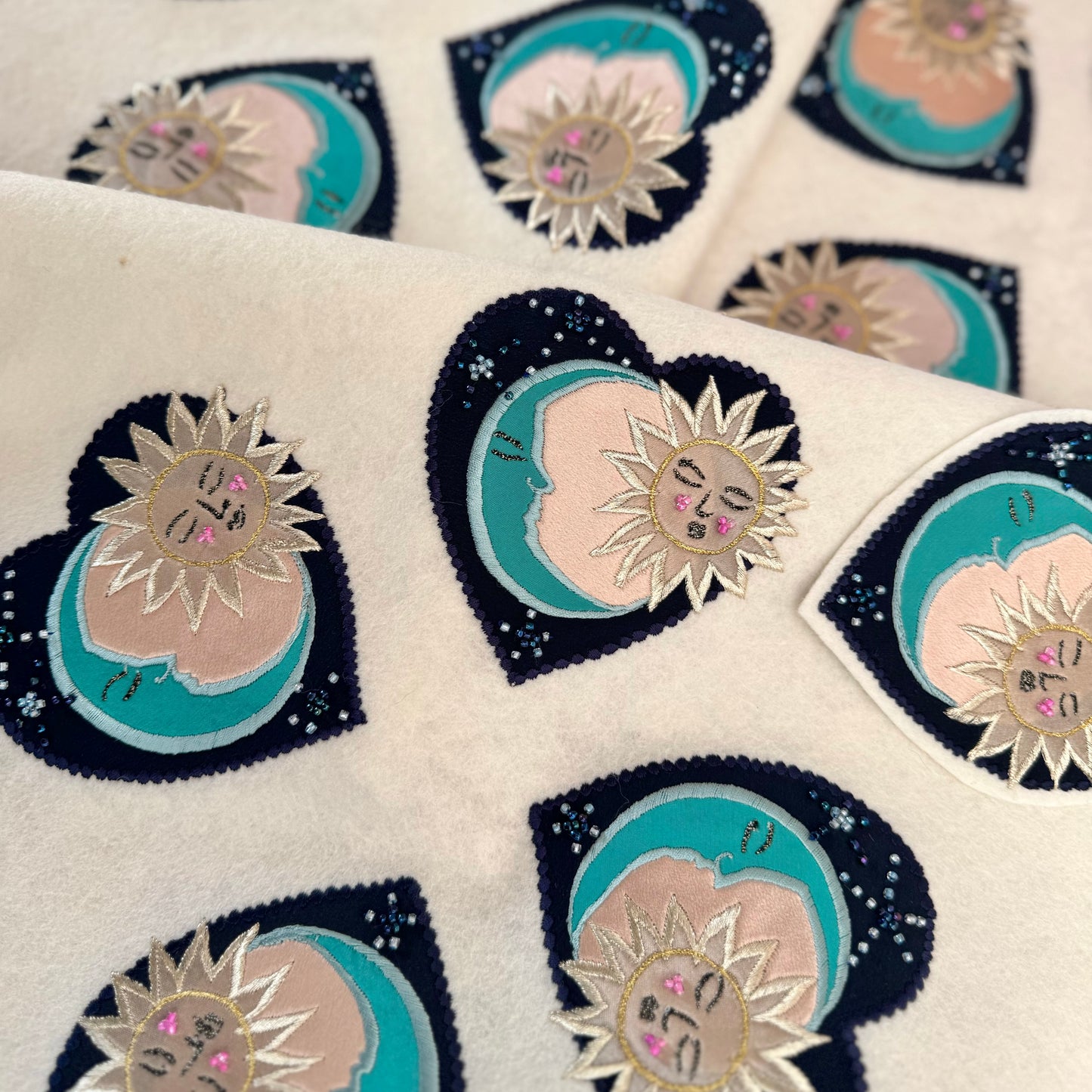Selection of pre-cut cosmic patches