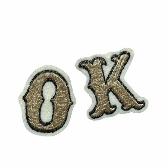Custom pair of Fancy Font initial patches