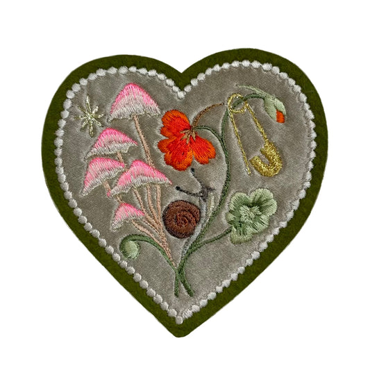 Tiny World Silk Appliqué Garden Embroidery - Limited Edition