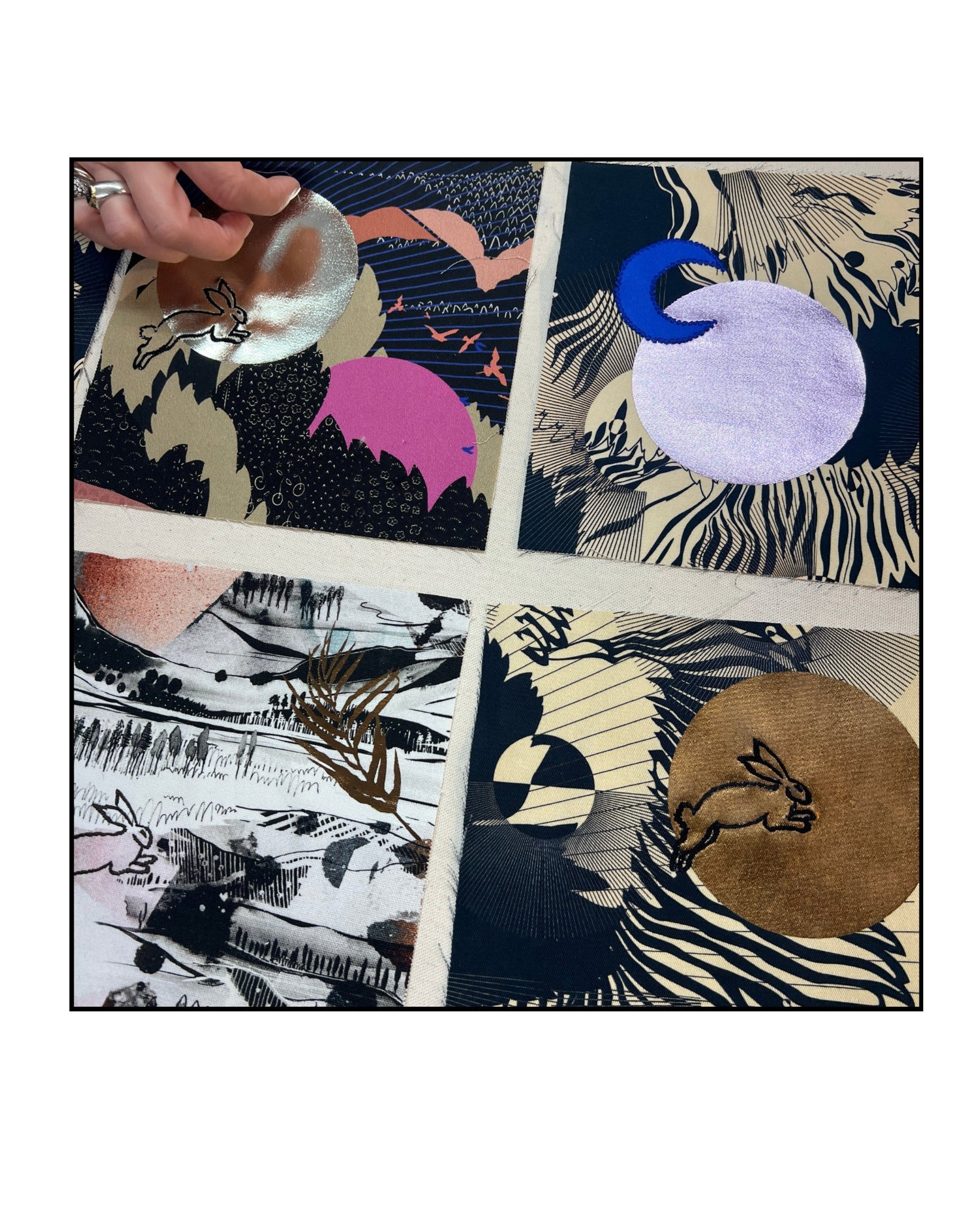 Sophie Darling print with foil print